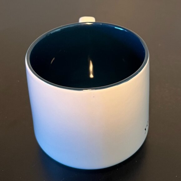 Threshold IT’S OFFICIAL. YOU’RE AWESOME Stoneware Mug ~ Navy Blue Interior - Picture 3 of 6